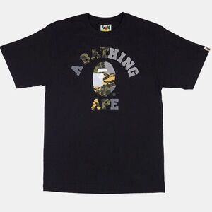 Bape Black Graphic T-Shirt New